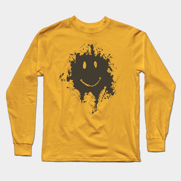 Forrest Muddy Smiley Long Sleeve T-Shirt by tvshirts